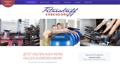 Desktop Screenshot of fitnesstreff-erbendorf.com